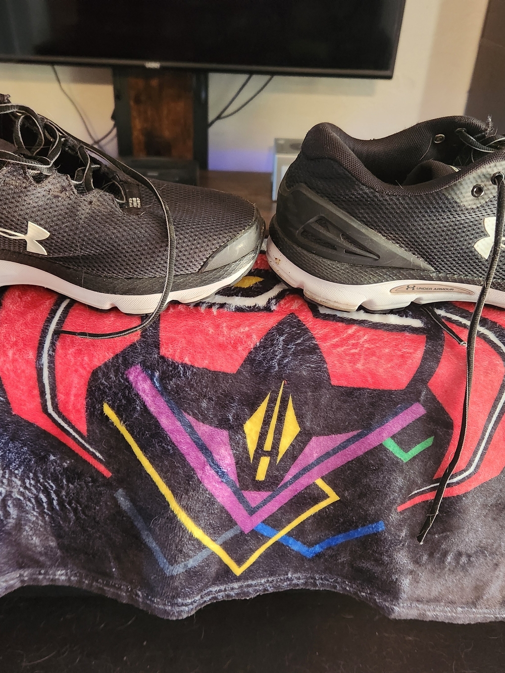 Under Armour Black Athletic Sneakers